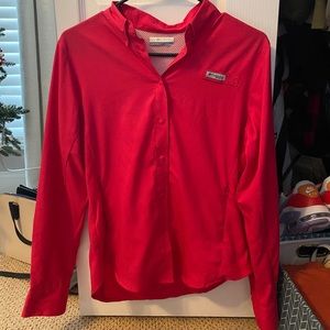 Columbia PFG Omni Shade Snap Up Lightweight Top